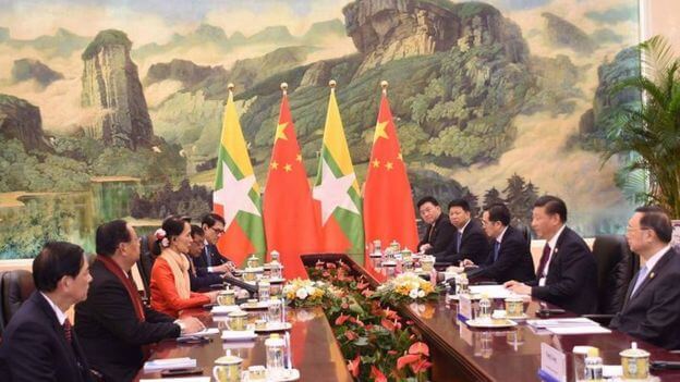 တရုတ်-မြန်မာစီးပွားရေးစင်္ကြံ